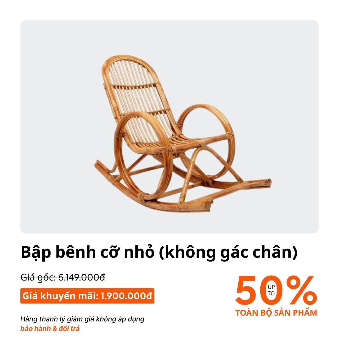 Bập Bênh Cỡ Nhỏ chỉ còn 1.900.000d