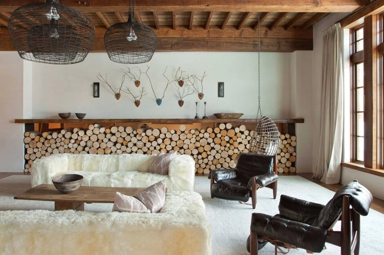 Rustic ưu tiên sử dụng cửa sổ với kích thước lớn