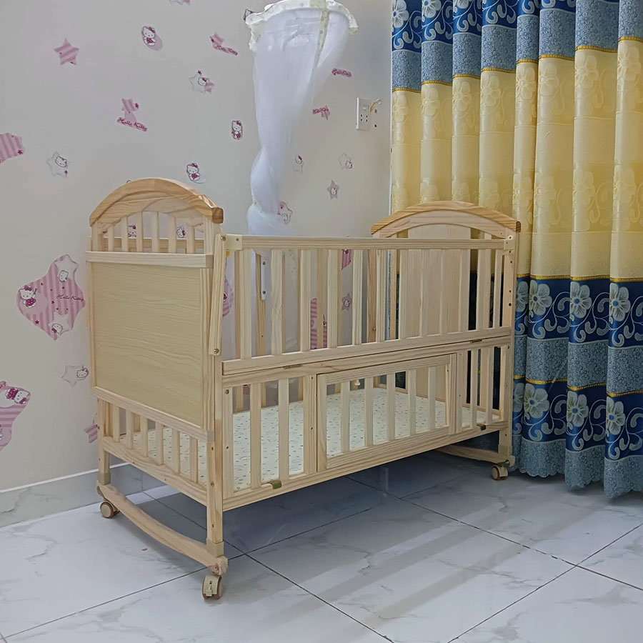 Giường cũi là giải pháp tin dùng cho nhiều bậc phụ huynh
