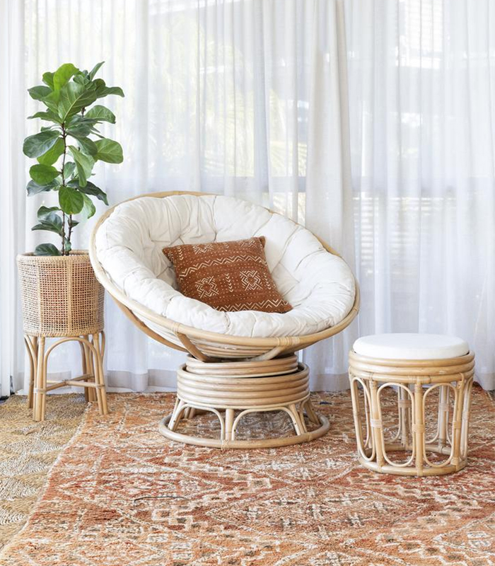 Ghế Papasan đôn xoắn