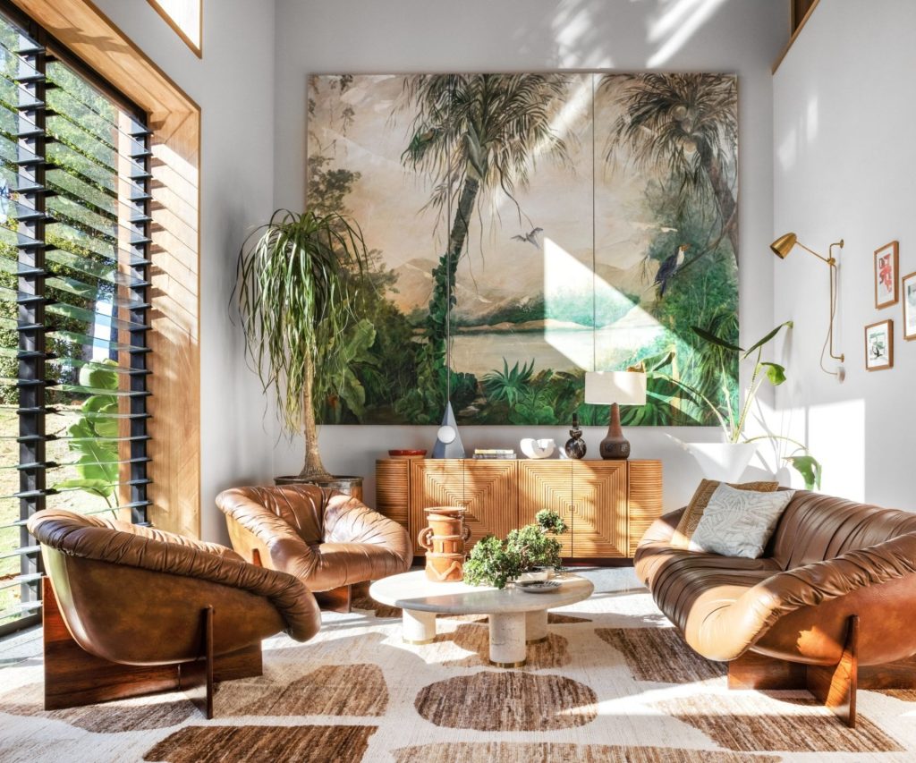 Tận hưởng sự hấp dẫn của nội thất mây tự nhiên trong Tropical Style