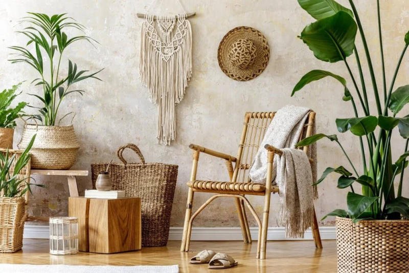 Đắm mình trong không gian xanh với thiên đường nội thất mây tre đậm chất nhiệt đới
