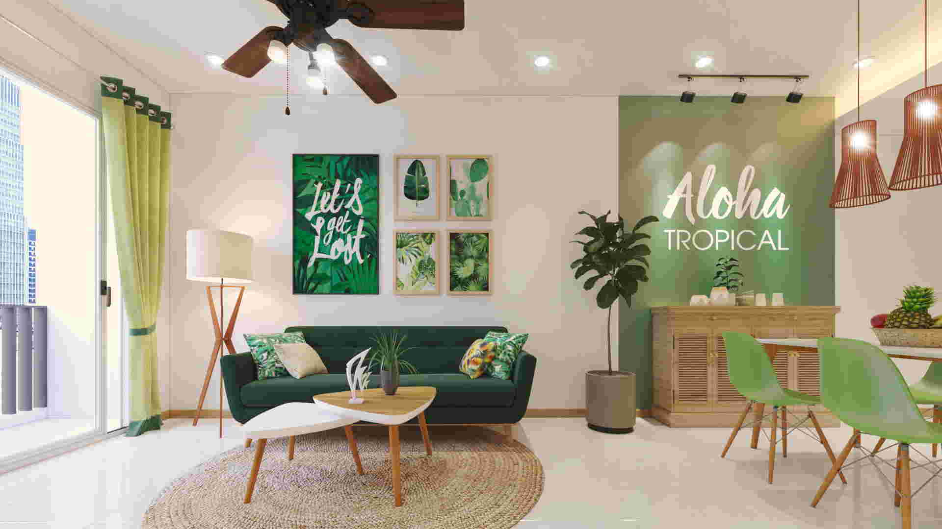 Phong cách Nhiệt Đới (Tropical Style)
