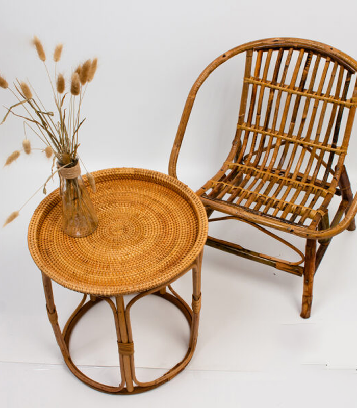 Ghế mây Coffee Chair thuộc dạng ghế mây thư giãn và được làm từ 100% chất liệu mây tự nhiên.